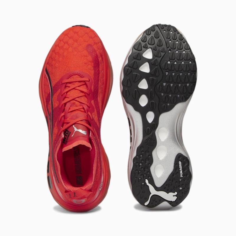 Puma | Men's ForeverRun NITRO Running Shoes - Cherry Tomato-Black