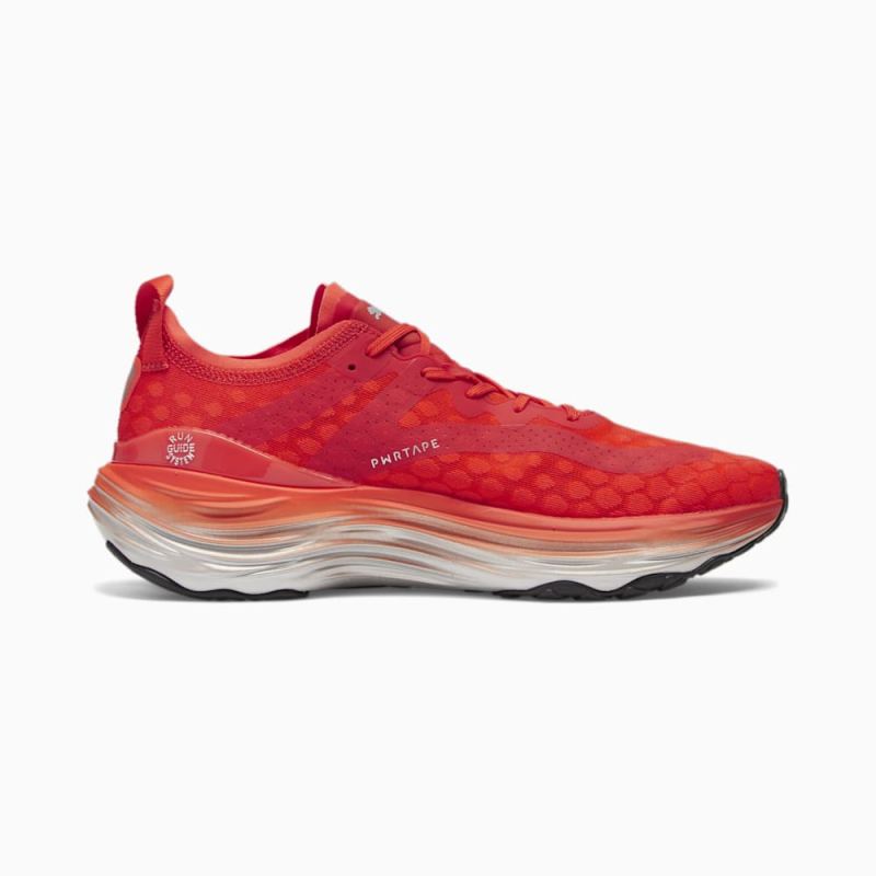 Puma | Men's ForeverRun NITRO Running Shoes - Cherry Tomato-Black