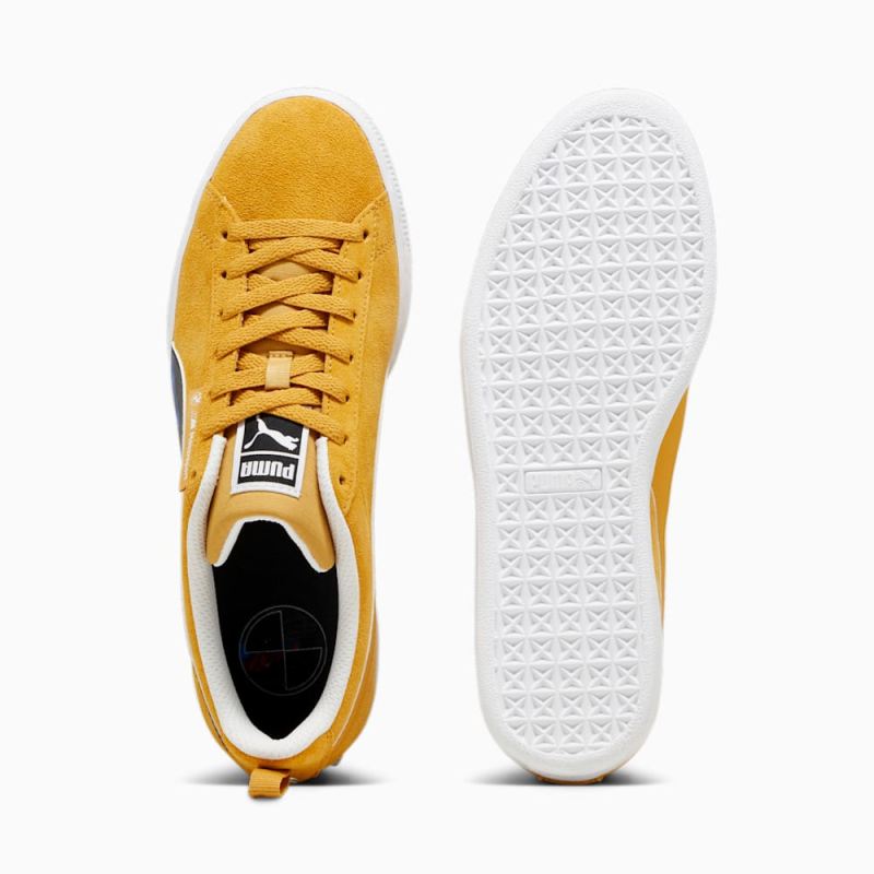 Puma | Men's BWW M Motorsport Suede Sneakers - Amber-Black-White