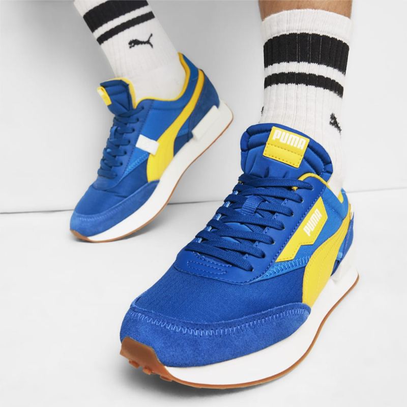 Puma | Men's Future Rider Play On Sneakers - Cobalt Glaze-Pel