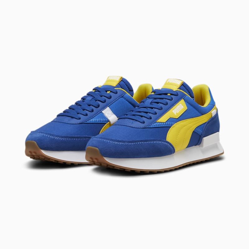 Puma | Men's Future Rider Play On Sneakers - Cobalt Glaze-Pel