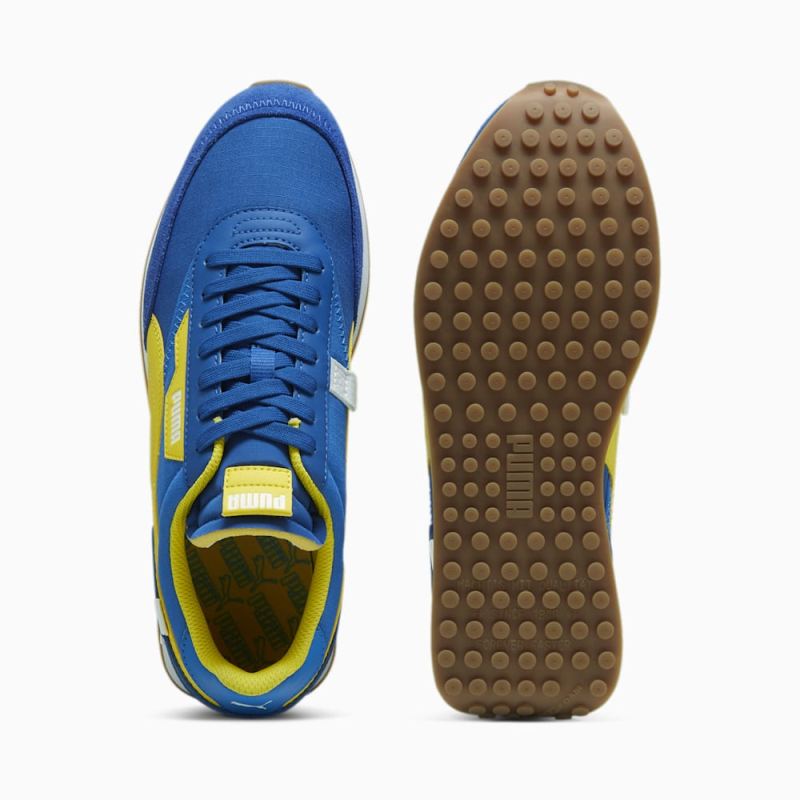 Puma | Men's Future Rider Play On Sneakers - Cobalt Glaze-Pel