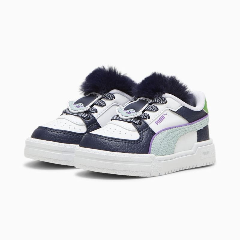 Puma | Girls Puma | Girls x TROLLS CA Pro Toddlers Sneakers - White-Navy