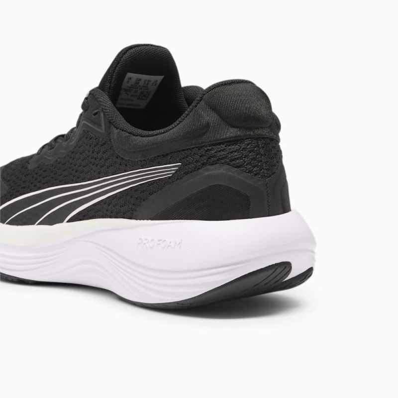 Puma | Women's Scend Pro Running Shoes - Black-Grape Mist