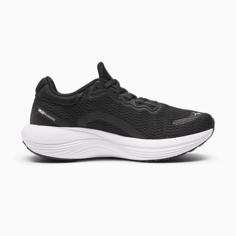 Puma | Women's Scend Pro Running Shoes - Black-Grape Mist