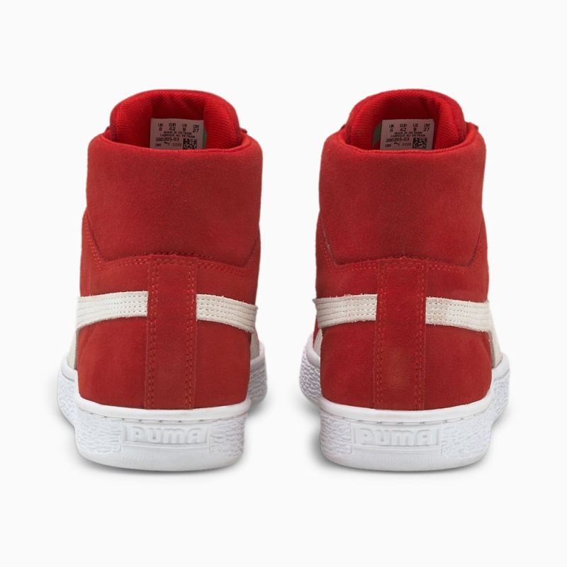 Puma | Men's Suede Mid XXI Sneakers - High Risk Red-White