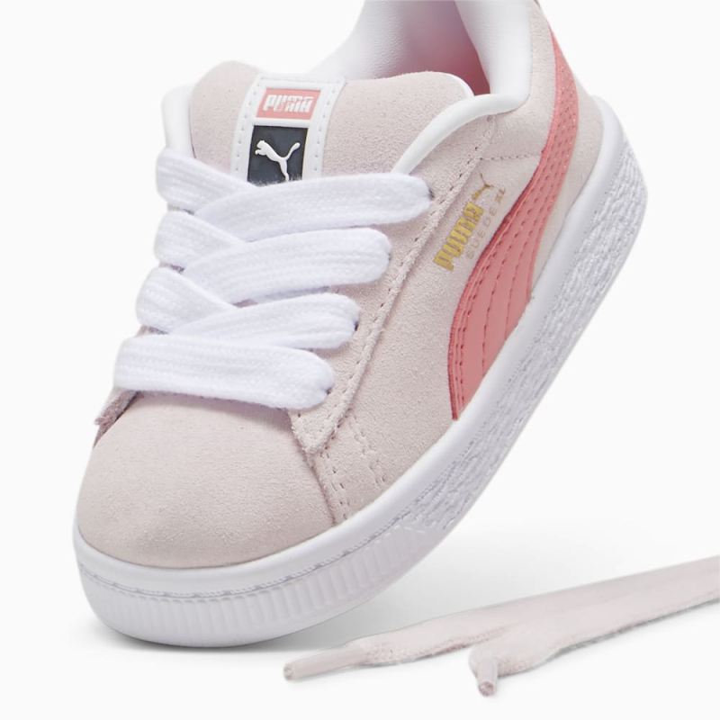 Puma | Boys Suede XL Toddlers Sneakers - Whisp Of Pink-Passionfruit