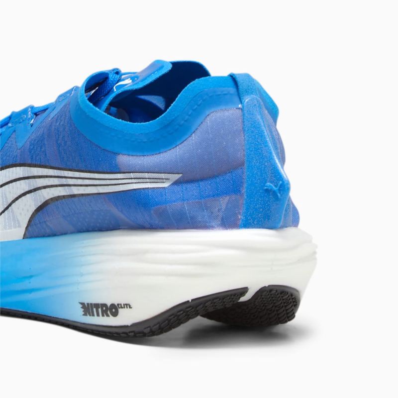 Puma | Men's Fast-FWD NITRO Elite Running Shoes - Fire Orchid-Ultra Blue-White