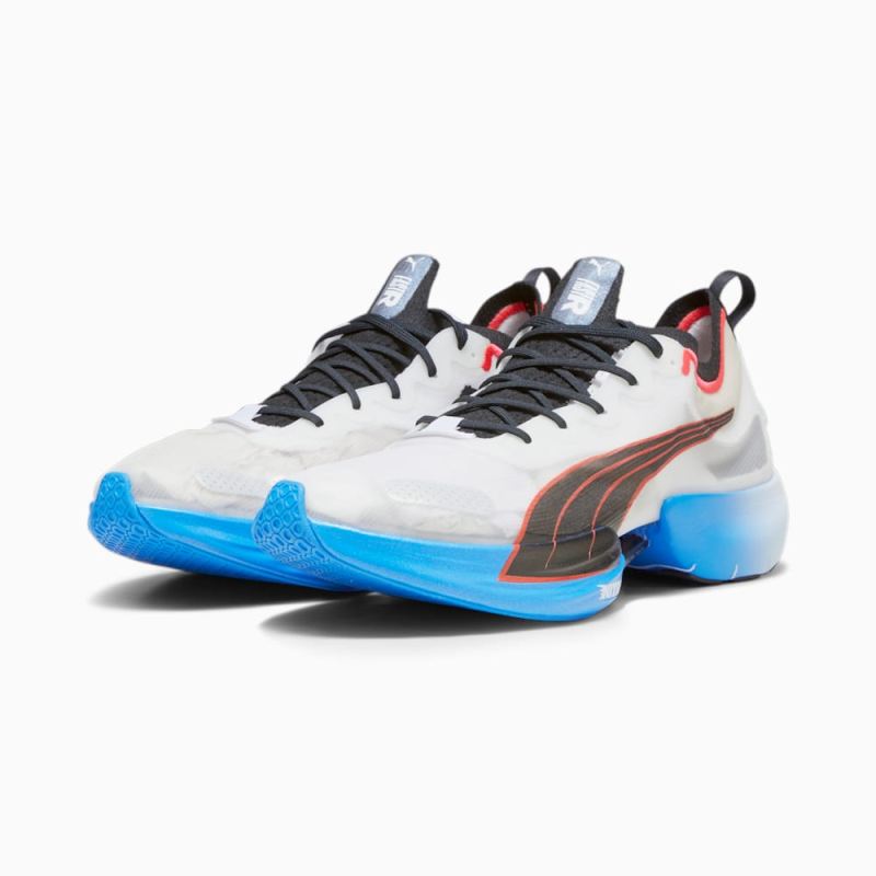 Puma | Men's Fast-R NITRO Elite Running Shoes - White-Ultra Blue