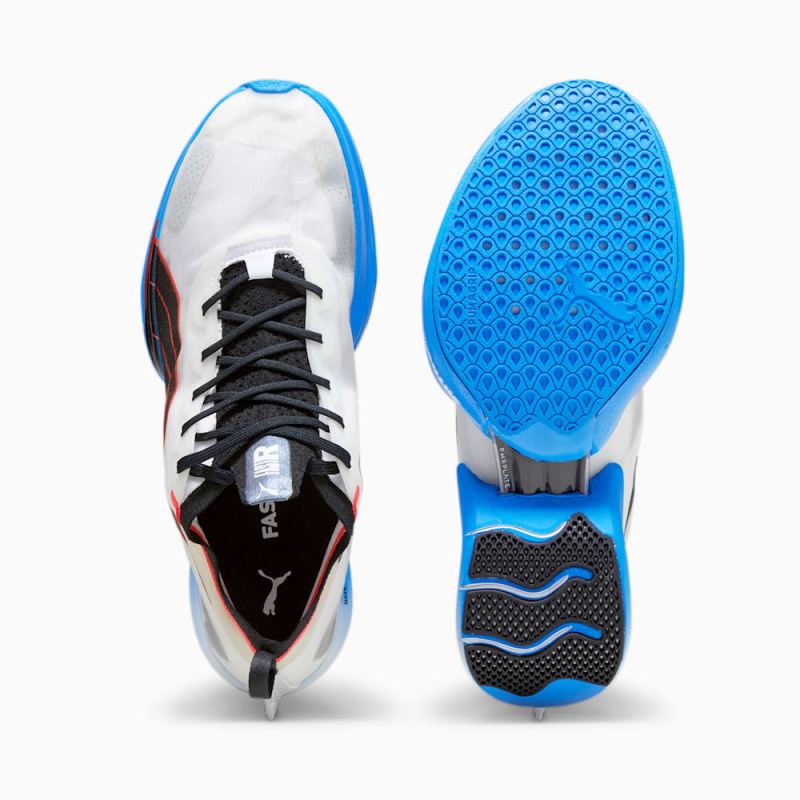 Puma | Men's Fast-R NITRO Elite Running Shoes - White-Ultra Blue