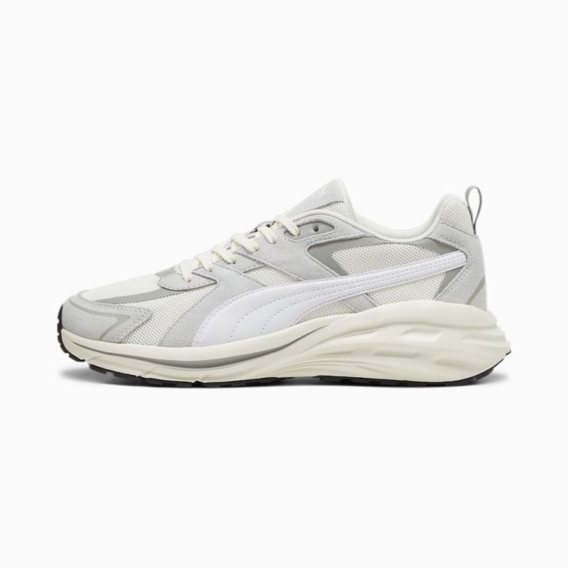 Puma | Men's Hypnotic LS Sneakers - Warm White-White-Glacial Gray