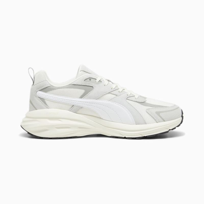 Puma | Men's Hypnotic LS Sneakers - Warm White-White-Glacial Gray