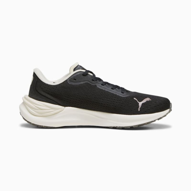 Puma | Men's x FIRST MILE Electrify NITRO 3 Running Shoes - Black-Astro Red-Alpine Snow