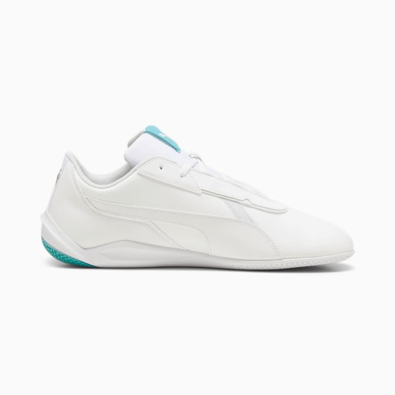 Puma | Men's Mercedes AMG-Petronas F1 R-Cat Machina Unisex Shoes - White-Sheen Green