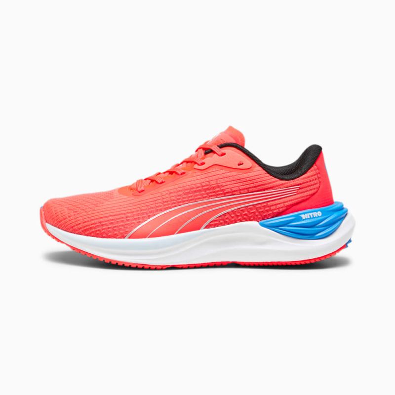 Puma | Women's Electrify NITRO 3 Running Shoes - Fire Orchid-Ultra Blue