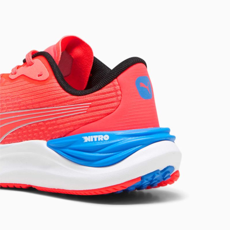 Puma | Women's Electrify NITRO 3 Running Shoes - Fire Orchid-Ultra Blue