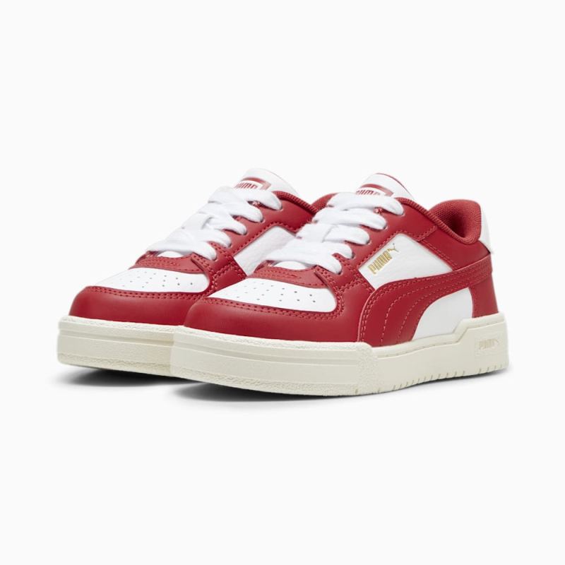 Puma | Boys CA Pro Classic Little Kids Shoes - White-Club Red