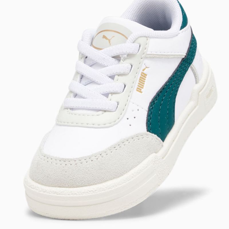 Puma | Girls CA Pro Sport Mix Toddlers Sneakers - White-Sedate Gray-Malachite