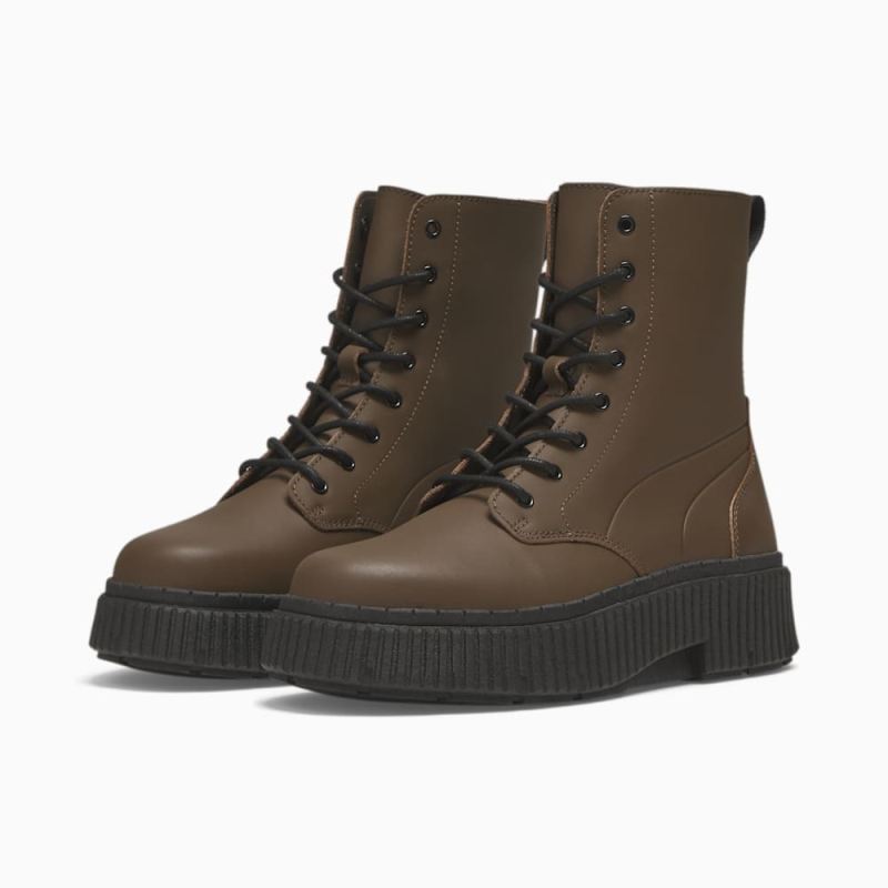 Puma | Women's Dinara Boots - Chocolate