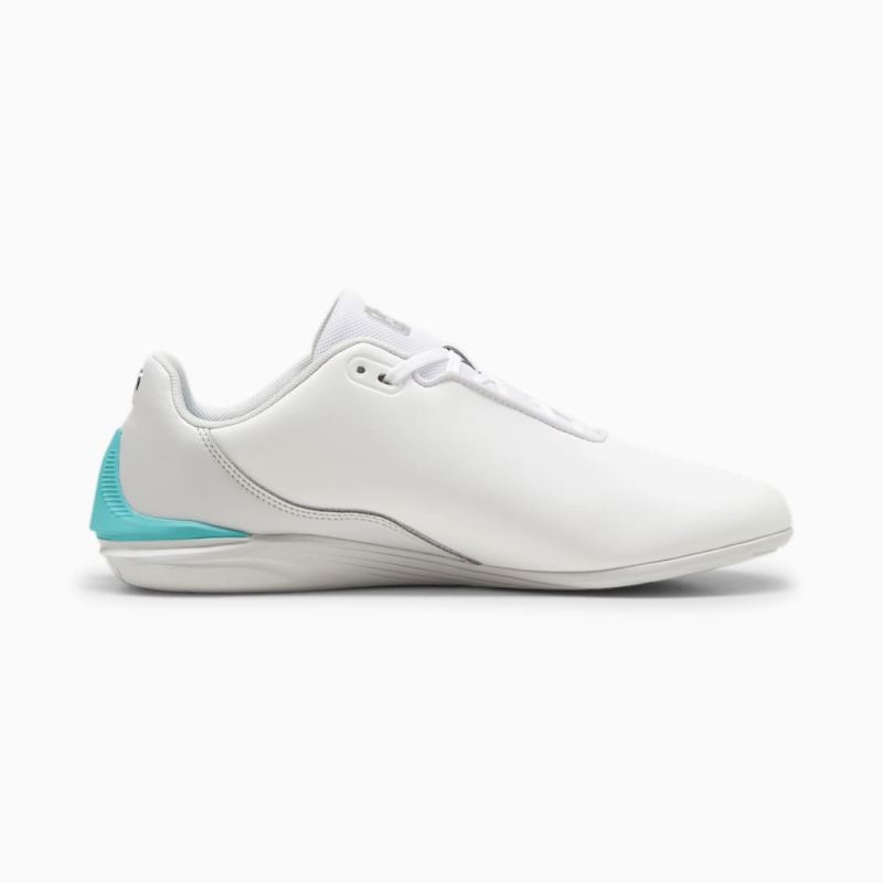 Puma | Men's Mercedes-AMG Petronas Formula 1 Drift Cat Decima Motorsport Sneakers - White-Sheen Green