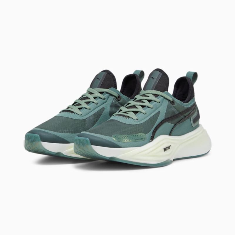 Puma | Men's PWR NITRO Squared Training Shoes - Eucalyptus-Black