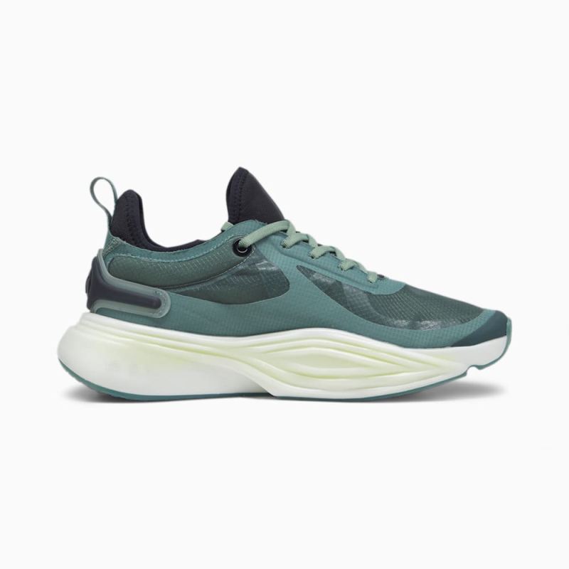 Puma | Men's PWR NITRO Squared Training Shoes - Eucalyptus-Black