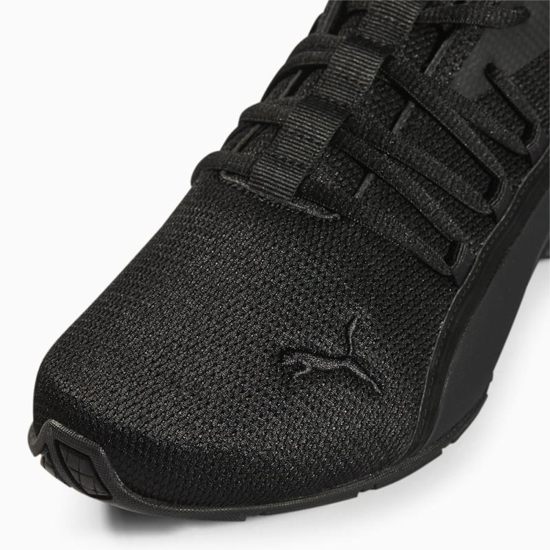 Puma | Men's Axelion NXT Camo Running Shoes - Black-CASTLEROCK