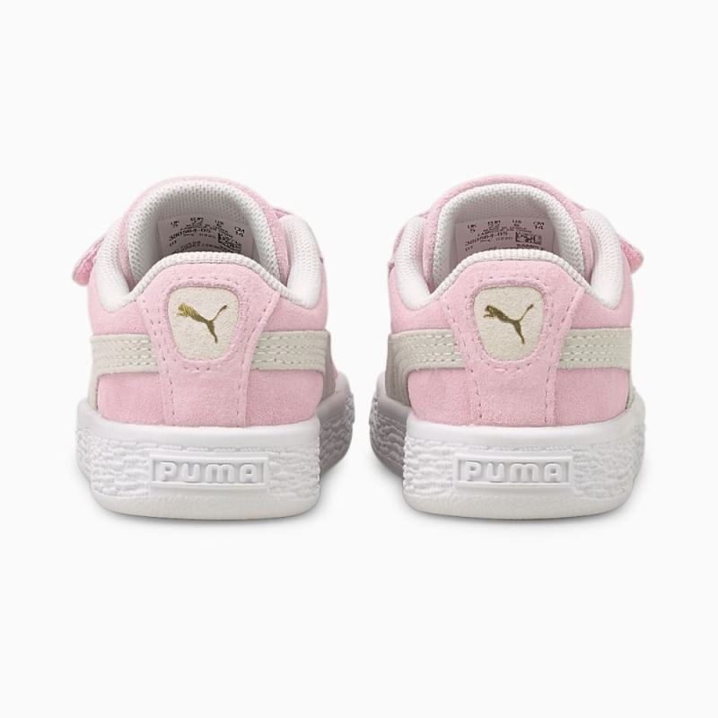 Puma | Girls Suede Classic XXI AC Toddler Shoes - Pink Lady-White