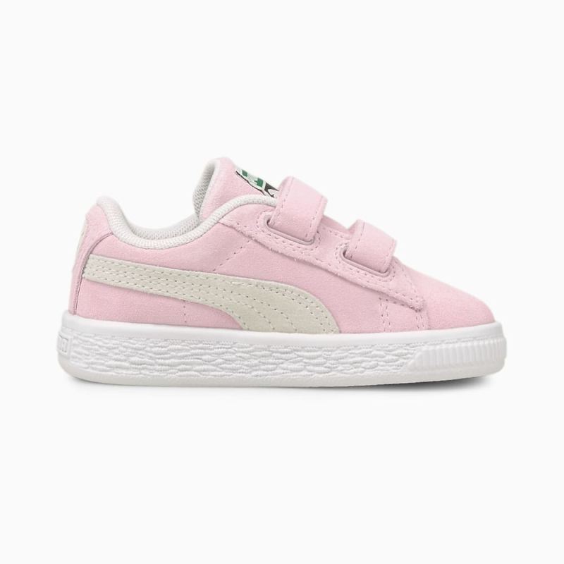 Puma | Girls Suede Classic XXI AC Toddler Shoes - Pink Lady-White