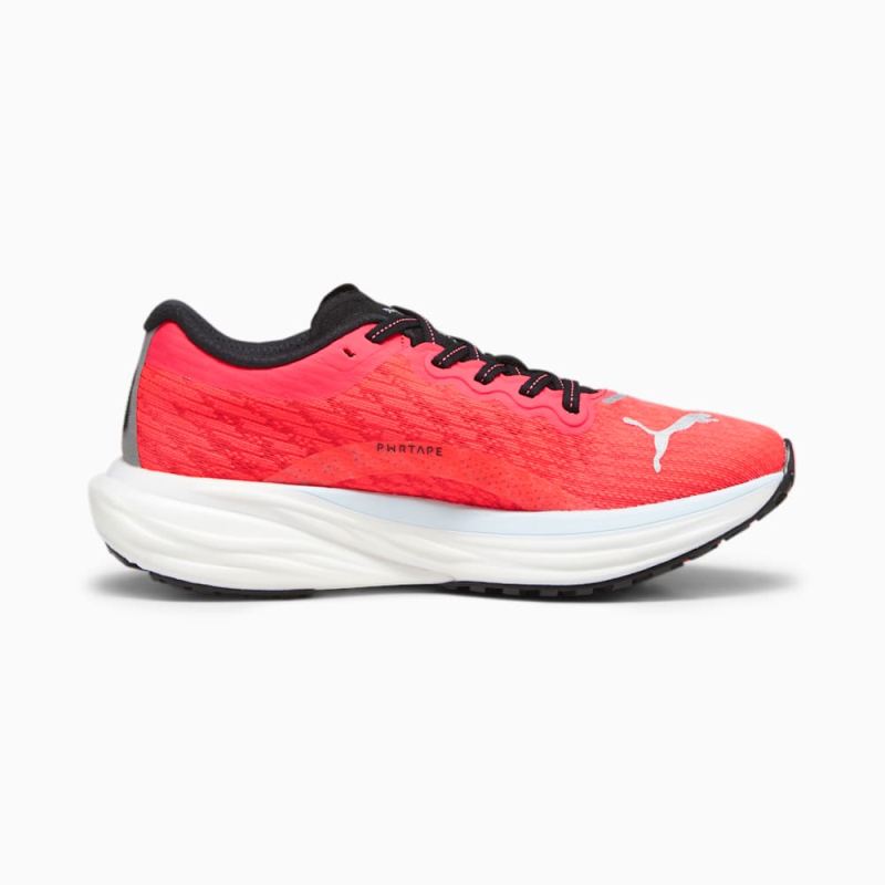 Puma | Women's Deviate NITRO 2 Running Shoes - Fire Orchid-Black-Icy Blue