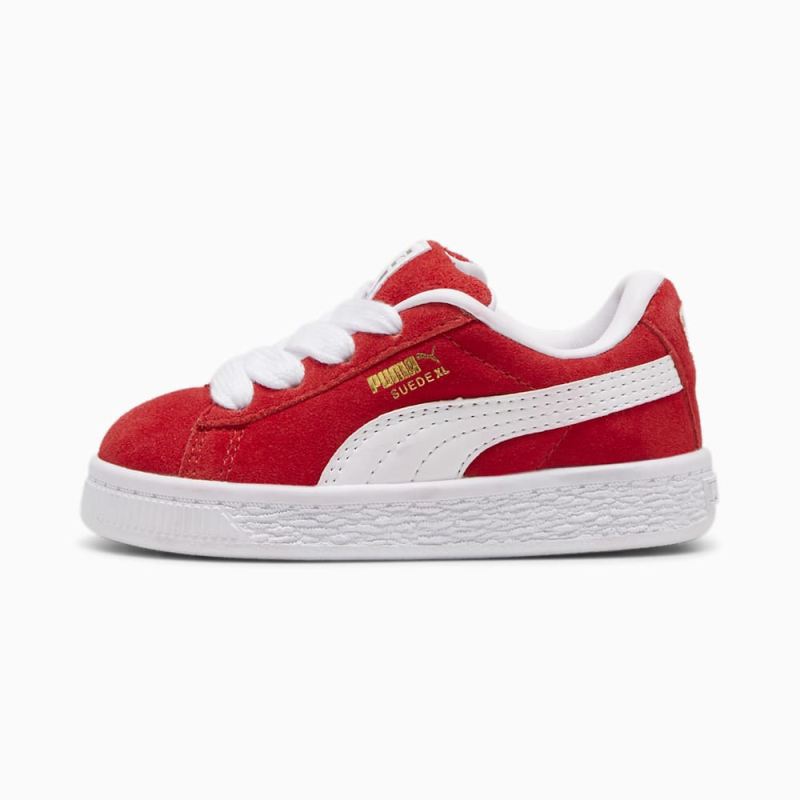 Puma | Boys Suede XL Toddlers Sneakers - For All Time Red-White