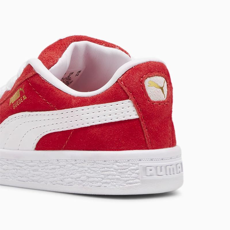 Puma | Boys Suede XL Toddlers Sneakers - For All Time Red-White