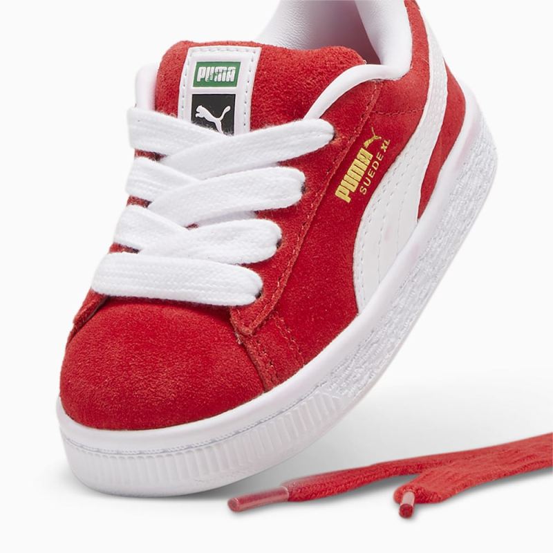 Puma | Boys Suede XL Toddlers Sneakers - For All Time Red-White