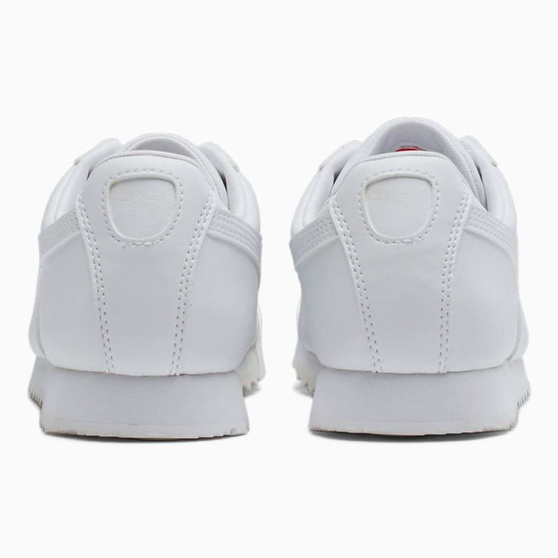 Puma | Girls Roma Basic Sneakers Big Kids - white-light gray