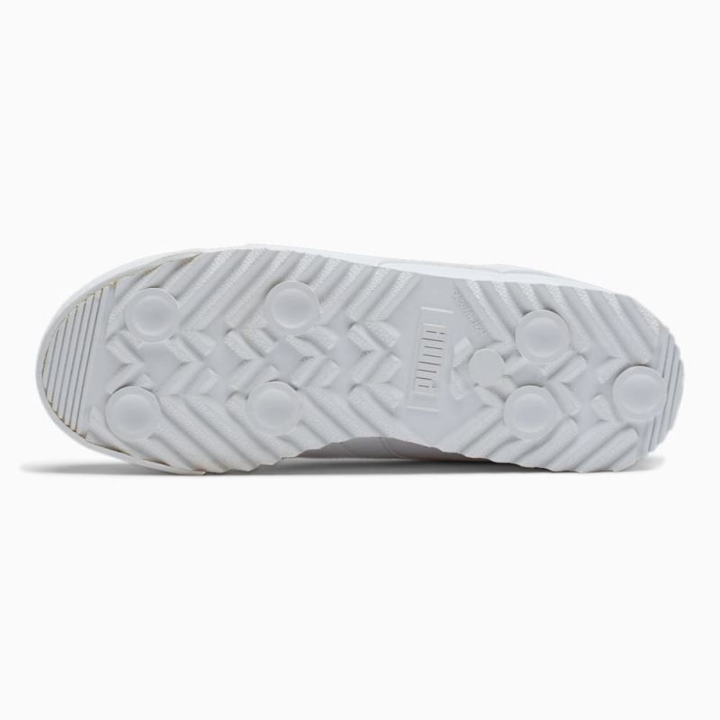 Puma | Girls Roma Basic Sneakers Big Kids - white-light gray