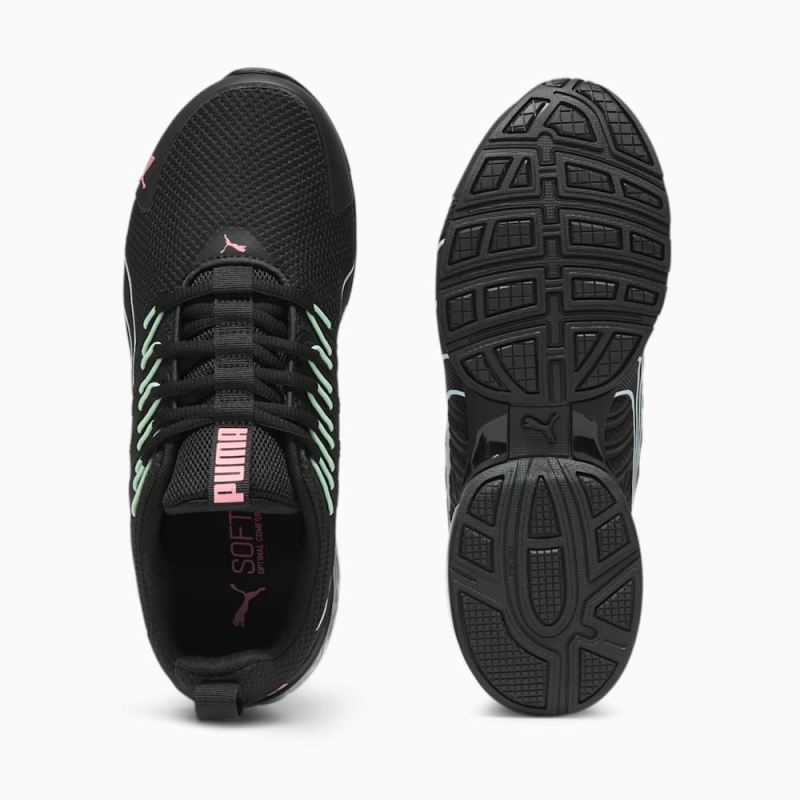 Puma | Women's Voltaic Evo Running Shoe - Black-Passionfruit