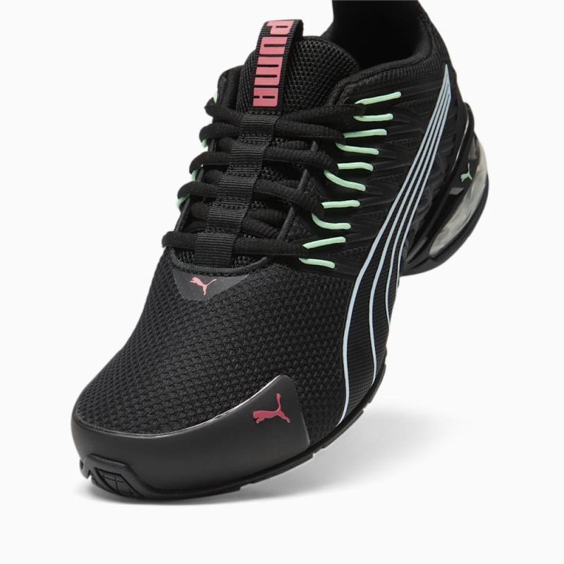 Puma | Women's Voltaic Evo Running Shoe - Black-Passionfruit