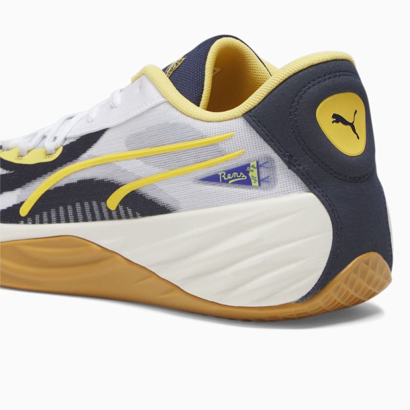 Puma | Men's x BLACK FIVES All-Pro NITRO Basketball Shoes - Navy