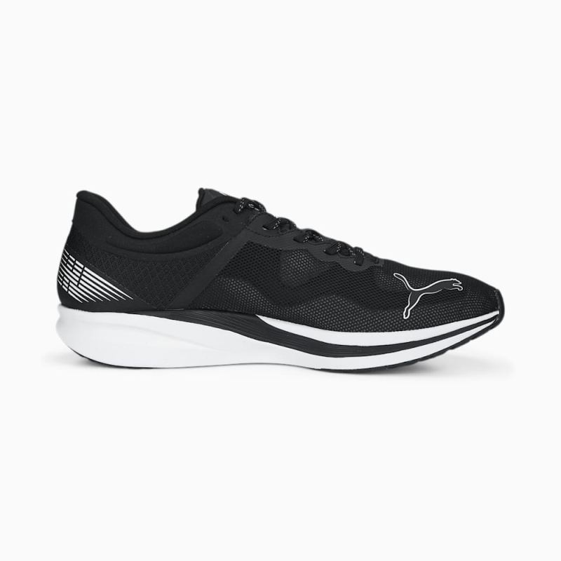 Puma | Men's Redeem Profoam Running Shoes - Black-White