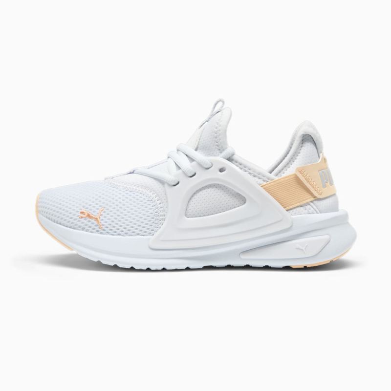 Puma | Women's Softride Enzo Evo Running Shoes - Silver Mist-Peach Fizz