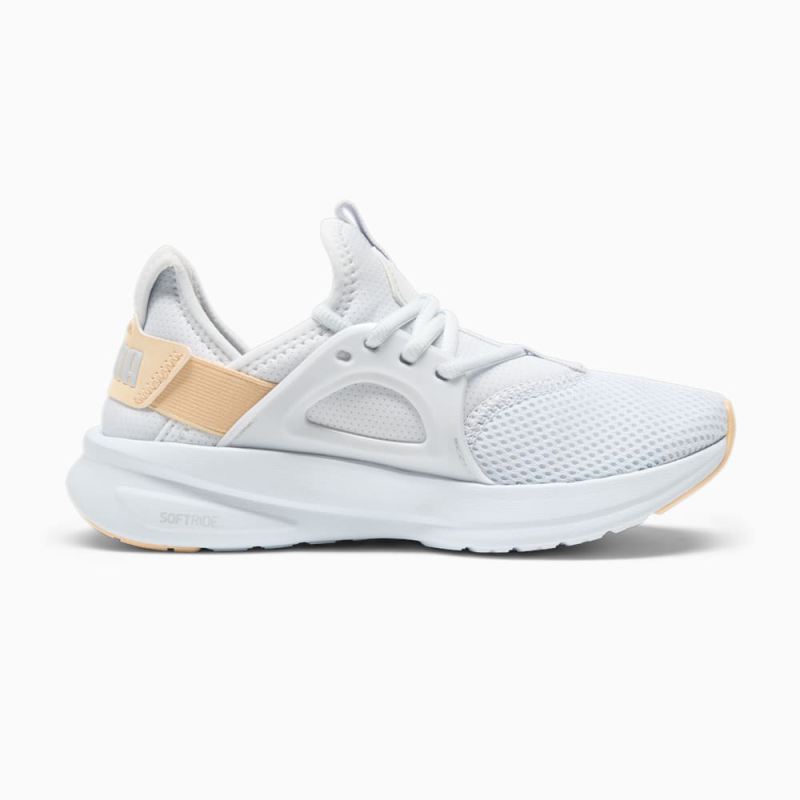 Puma | Women's Softride Enzo Evo Running Shoes - Silver Mist-Peach Fizz