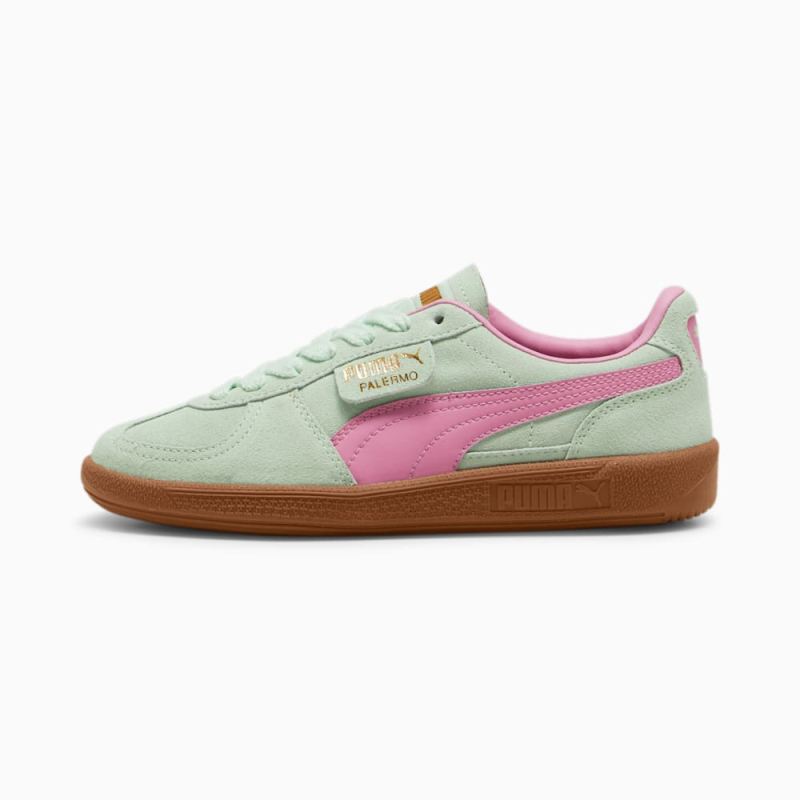 Puma | Boys Palermo Big Kids Sneakers - Fresh Mint-Fast Pink