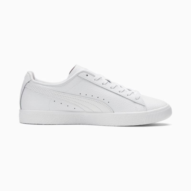 Puma | Men's x TMC Clyde OG Sneakers - White-White