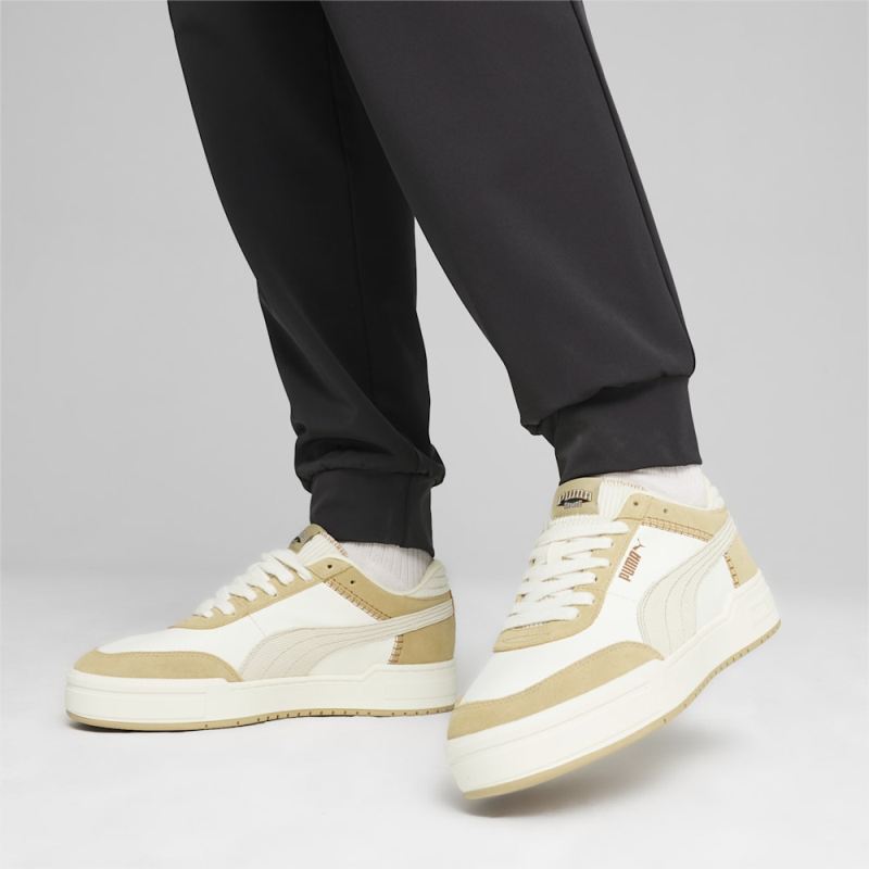 Puma | Men's For the Fanbase CA Pro Sneakers - Alpine Snow-Prairie Tan-Ginger Tea