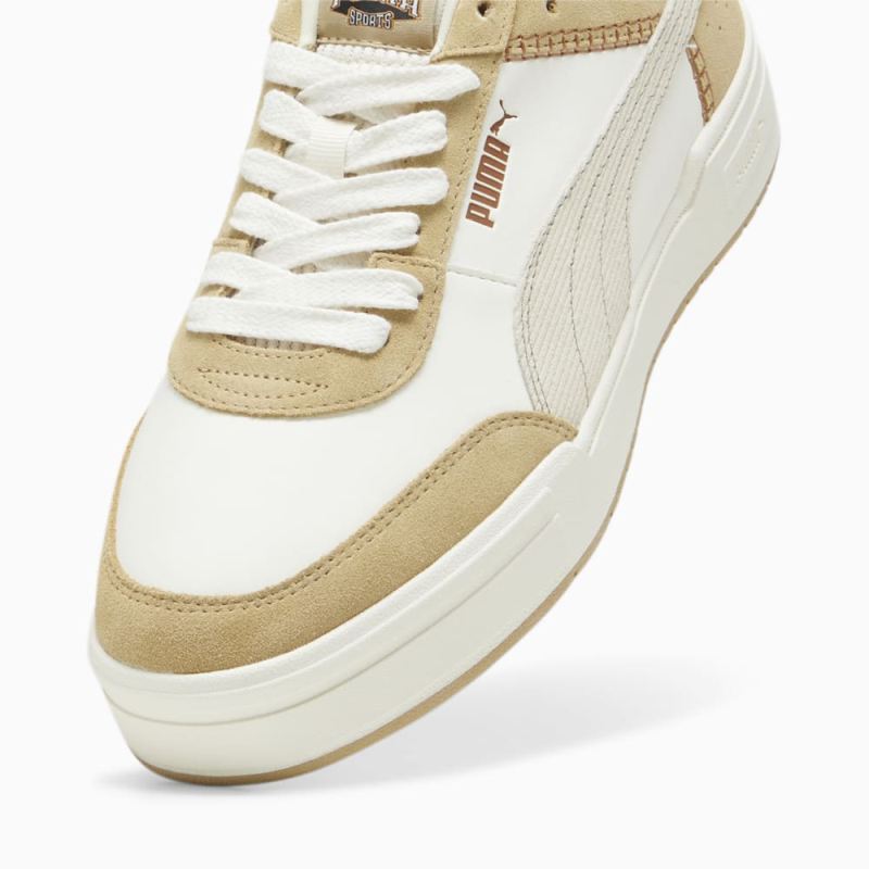 Puma | Men's For the Fanbase CA Pro Sneakers - Alpine Snow-Prairie Tan-Ginger Tea