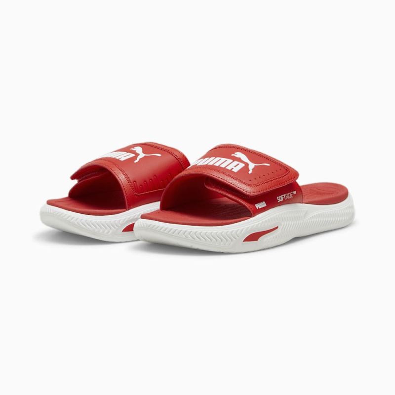 Puma | Men's SoftridePro 24 V Slides - For All Time Red-White