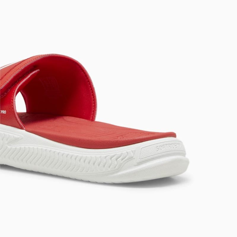 Puma | Men's SoftridePro 24 V Slides - For All Time Red-White