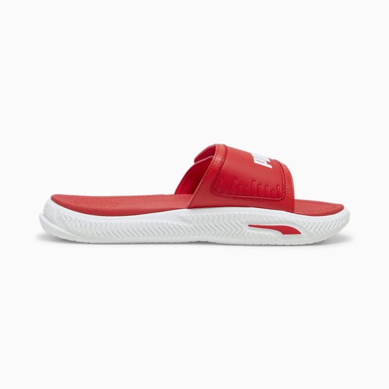 Puma | Men's SoftridePro 24 V Slides - For All Time Red-White