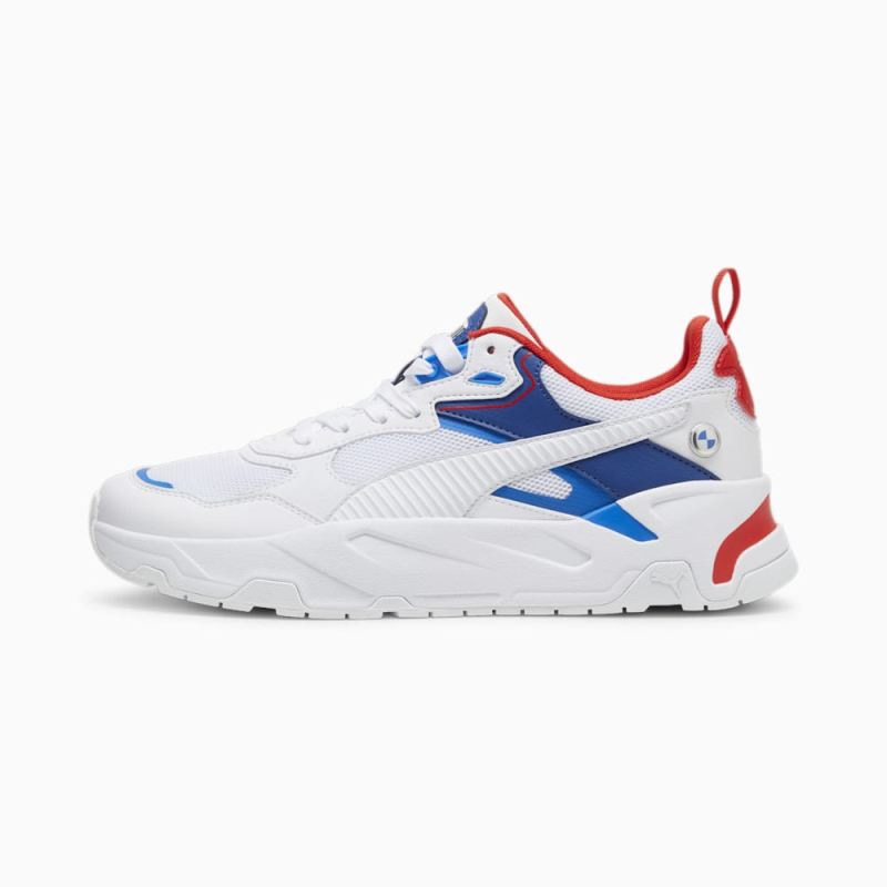 Puma | Men's BMW M Motorsport Trinity Sneakers - White-Pop Red