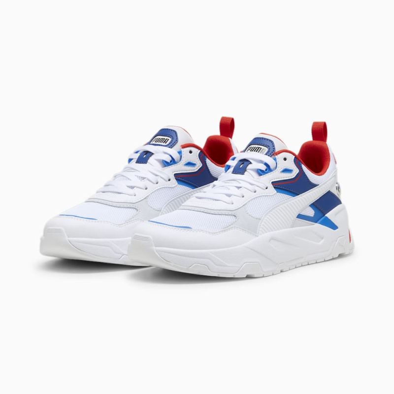 Puma | Men's BMW M Motorsport Trinity Sneakers - White-Pop Red